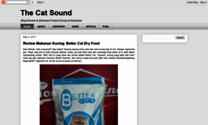 Thecatssound.blogspot.com thumbnail