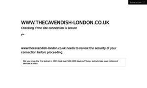 Thecavendish-london.co.uk thumbnail