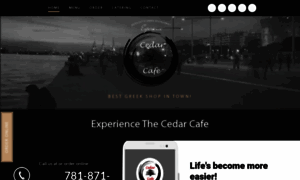 Thecedarcafe.com thumbnail