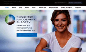 Thecenterforcosmeticsurgery.net thumbnail