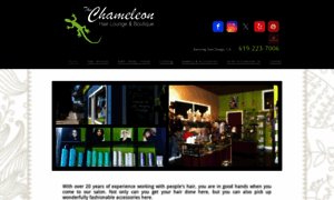 Thechameleonhairlounge.com thumbnail