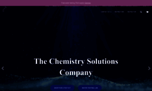 Thechemistrysolutionscompany.com thumbnail
