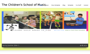 Thechildrensschoolofmusic.com thumbnail