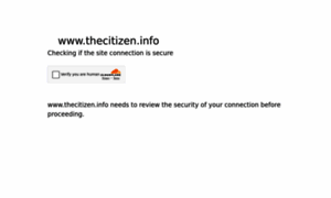 Thecitizen.info thumbnail