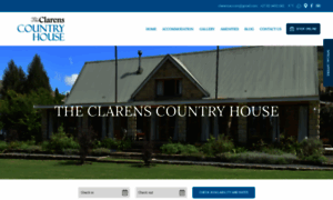 Theclarenscountryhouse.com thumbnail