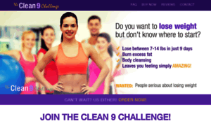 Theclean9challenge.com thumbnail