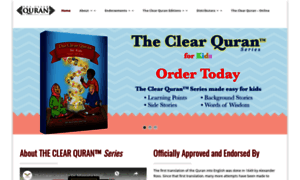 Theclearquran.org thumbnail