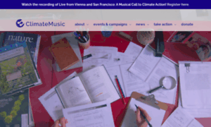 Theclimatemusicproject.org thumbnail