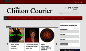 Theclintoncourier.net thumbnail