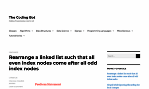 Thecodingbot.com thumbnail