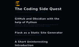 Thecodingside.quest thumbnail