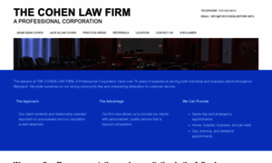 Thecohenlawfirm.info thumbnail