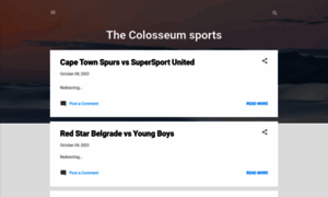 Thecolosseumsports.blogspot.com thumbnail