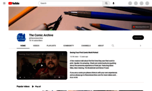 Thecomicarchive.com thumbnail