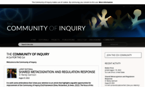 Thecommunityofinquiry.org thumbnail