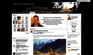 Thecompleteartist.ning.com thumbnail