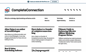 Thecompleteconnection.wordpress.com thumbnail
