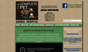 Thecompletepetanimalhospital.com thumbnail