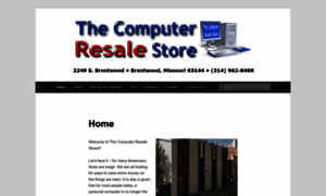 Thecomputerresalestore.com thumbnail