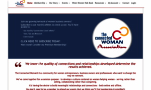 Theconnectedwoman.com thumbnail