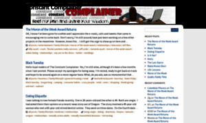 Theconstantcomplainer.com thumbnail
