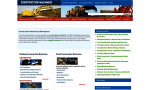 Theconstructionmachinery.com thumbnail