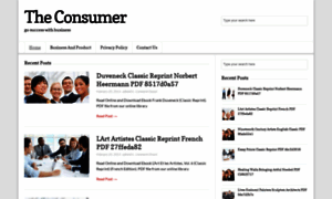 Theconsumer.website thumbnail