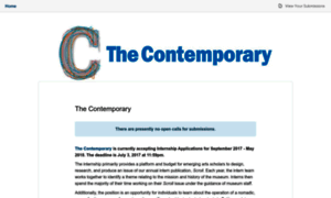 Thecontemporary.submittable.com thumbnail