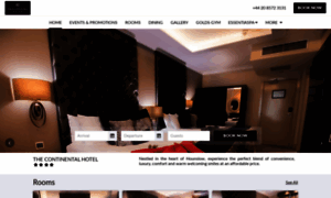 Thecontinental-hotel.com thumbnail