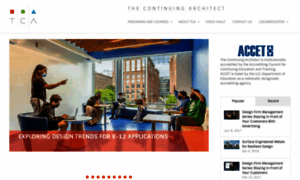 Thecontinuingarchitect.edu thumbnail