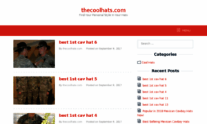 Thecoolhats.com thumbnail