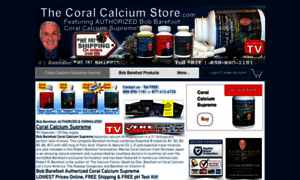Thecoralcalciumstore.com thumbnail
