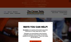 Thecornertable.org thumbnail