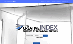 Thecreativeindex.com thumbnail