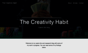 Thecreativityhabit.com thumbnail