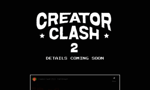 Thecreatorclash.com thumbnail