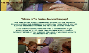 Thecreatureteachers.co.uk thumbnail