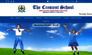 Thecrescentschool.in thumbnail