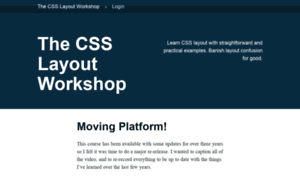 Thecssworkshop.com thumbnail