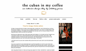 Thecubaninmycoffee.blogspot.com thumbnail