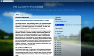 Thecustomerevolution.blogspot.com thumbnail