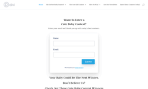 Thecutebabycontest.com thumbnail
