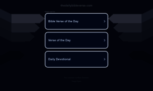 Thedailybibleverse.com thumbnail