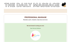 Thedailymassage.com.au thumbnail