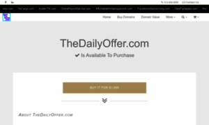 Thedailyoffer.com thumbnail