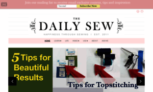 Thedailysew.com thumbnail