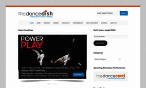 Thedancedish.org thumbnail