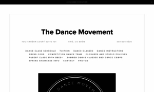 Thedancemovement.net thumbnail
