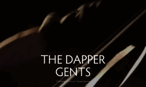 Thedappergentsband.com thumbnail