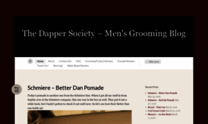 Thedappersociety.wordpress.com thumbnail